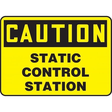 OSHA CAUTION SAFETY SIGN STATIC MELC655XP